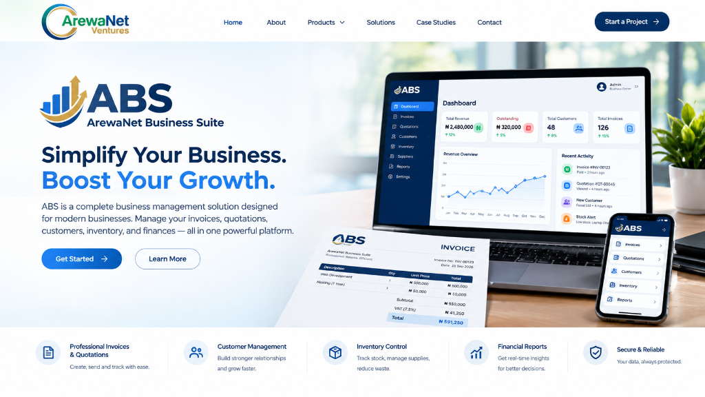 ArewaNet Business Suite